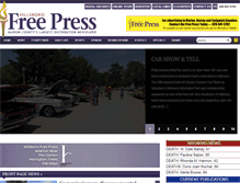 Tablet Screenshot of hillsborofreepress.com